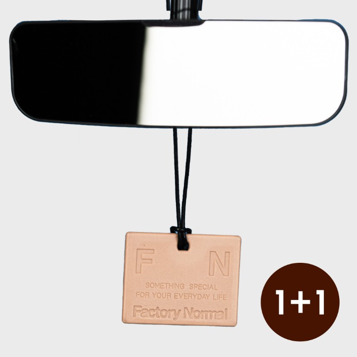 [1+1 / 2 pieces in total] Terracotta Car Air freshener Double Plan / Room Mirror Hanger